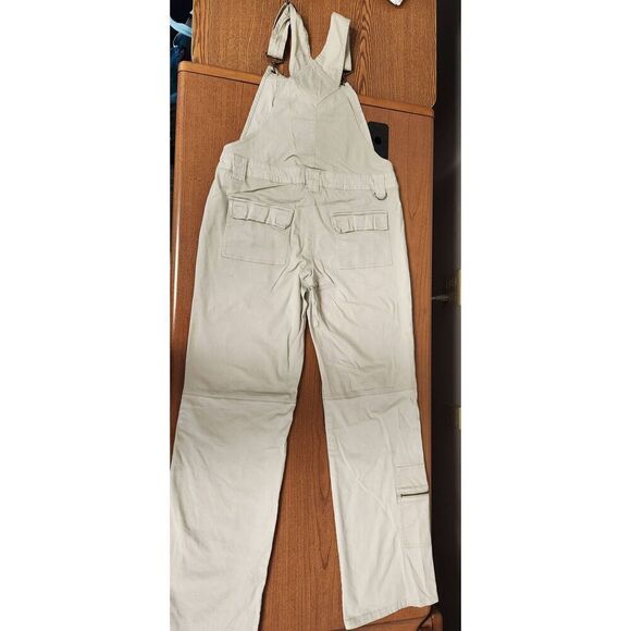 Gypsy jeans MEDIUM tan/Khaki bibs - Picture 10 of 13